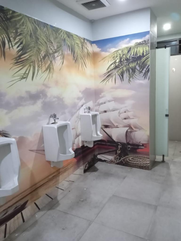 Project Pasang Wallpaper Dinding Vinyl