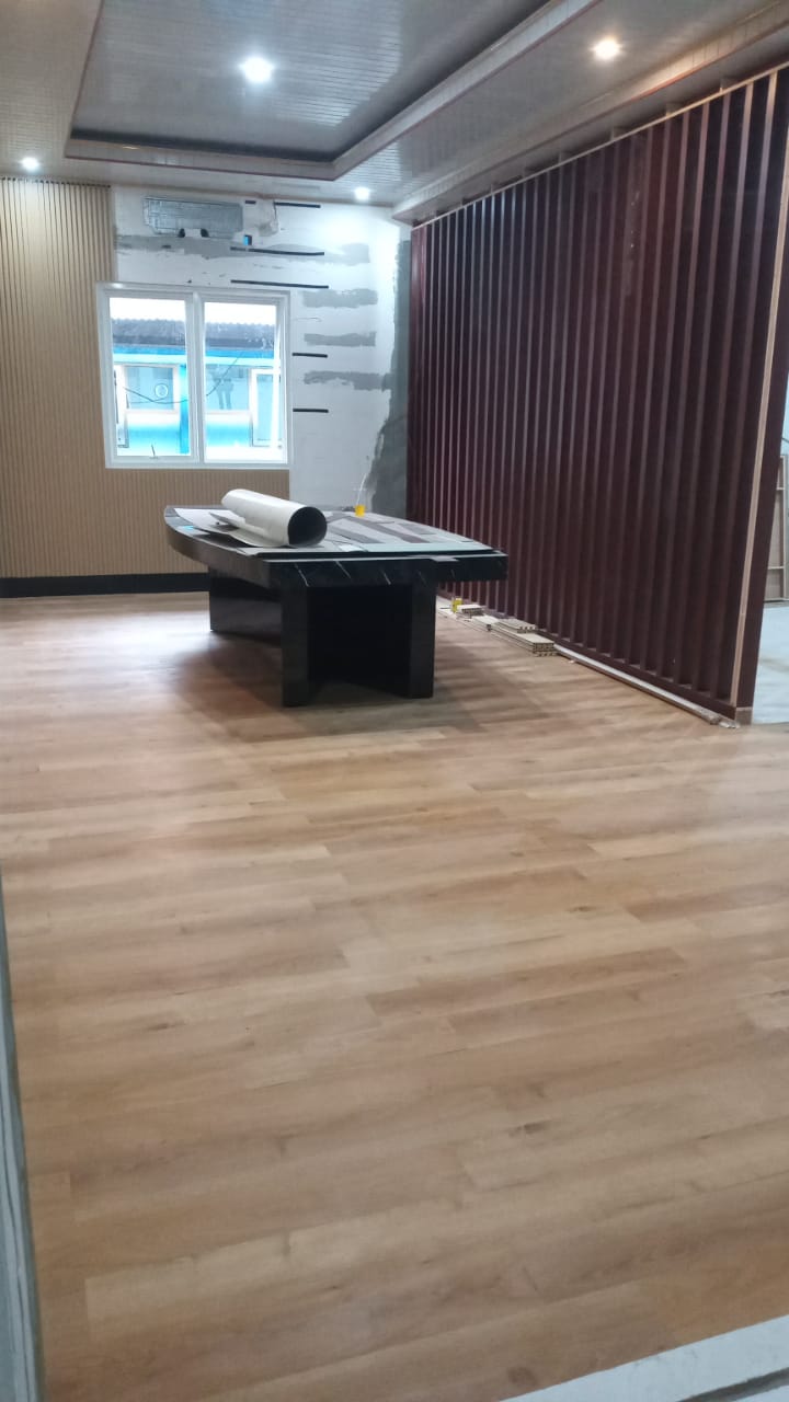 Project Pemasangan Lantai Vinyl & SPC