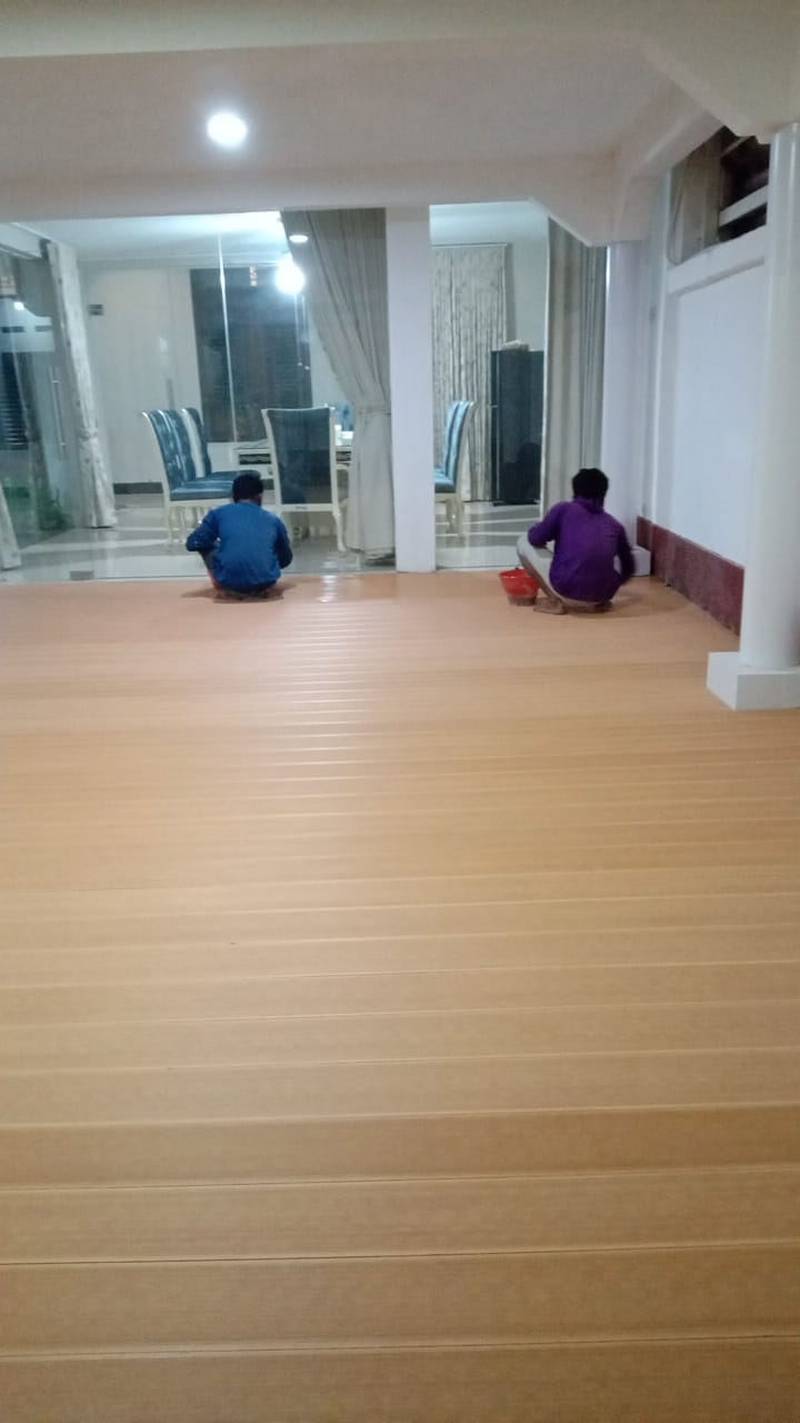 Project Pemasangan Lantai Vinyl & SPC