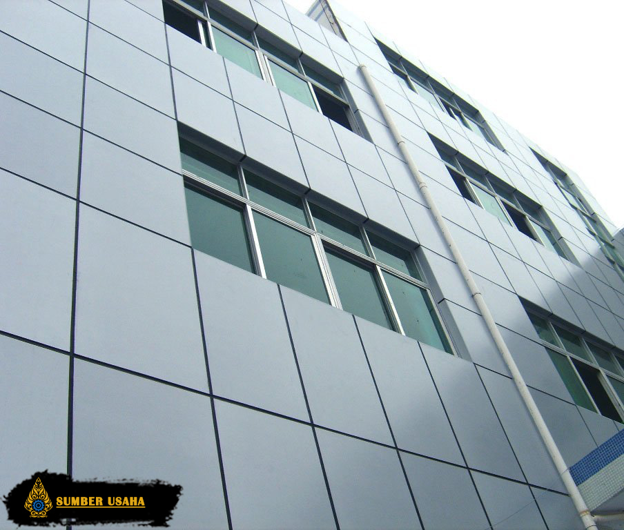Project Jasa Pasang ACP (Aluminium Composite Panel)